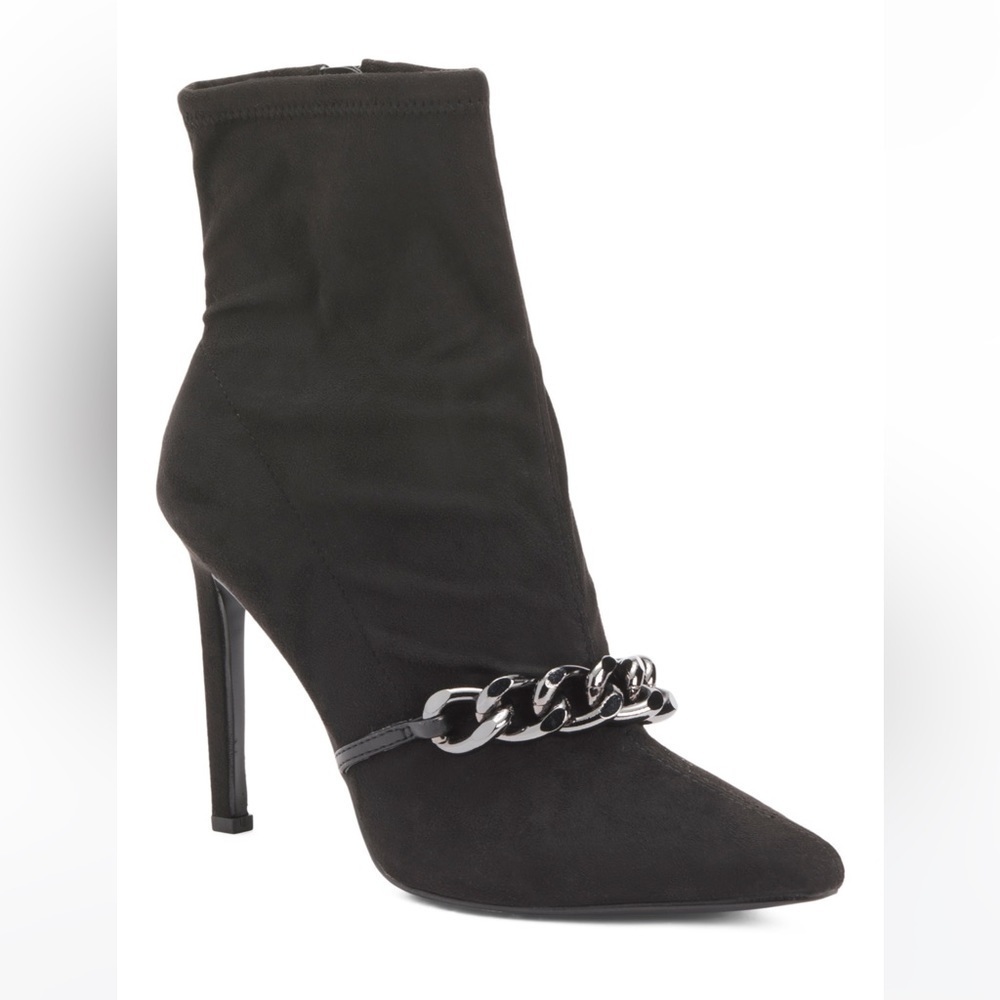 Nine West Timbaa2 Black Stiletto Dress Bootie size 8 NWT